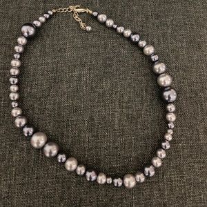 New Beaded Silver Necklace Great for any Occasion.